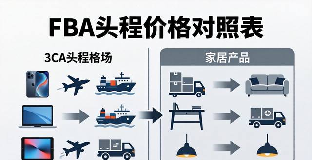 FBA头程价格对照表-3C、家居、带电产品分别该选哪种方式最省时省钱？_FBA头程价格对照表-3C、家居、带电产品分别该选哪种方式最省时省钱？_