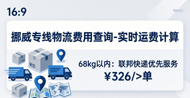 挪威到中国运费__挪威物流公司