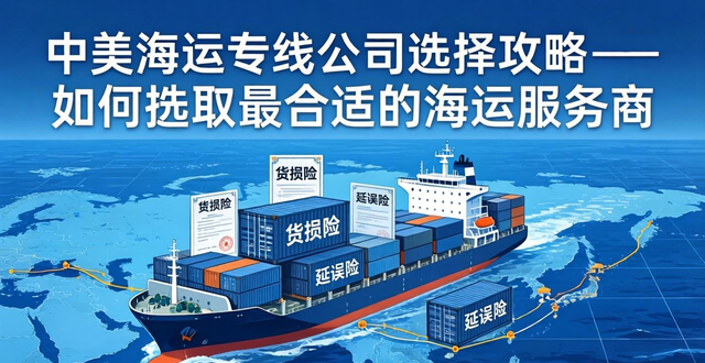 海运从中国到美国_海运中美航线_