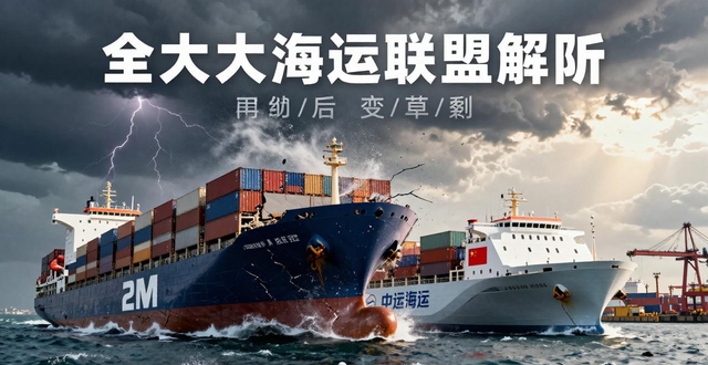 全球最大海运联盟解体与马士基单飞背后，中国的机会来了？