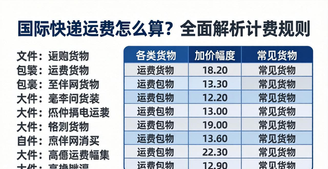 快递运费算法_快递运费计算公式_