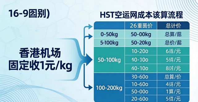 指南核算空运成本站式计算_空运成本怎么算_