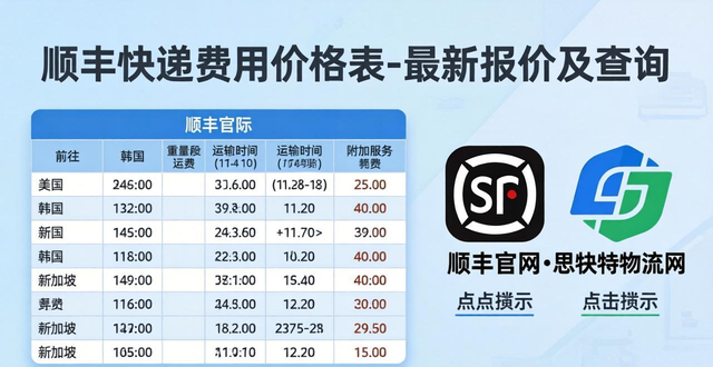 _顺丰快递价格明细表_快递收费标准价格表顺丰