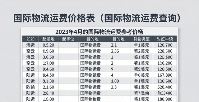 _国际运费查询价格查询_国际物流运费查询计算器