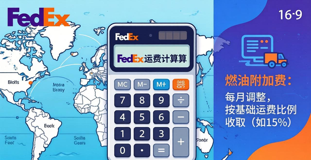 FedEx运费计算器-全球快递费用轻松查询