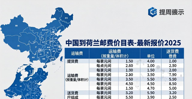 荷兰直邮到中国运费__荷兰国际快递邮费价格表