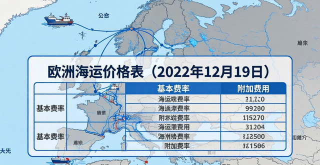 欧洲海运费暴涨_欧洲线海运费价格走势_