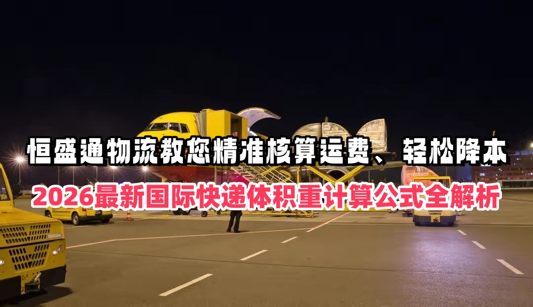 2026最新国际快递体积重计算公式全解析！雷竞技震中杯物流教您精准核算运费、轻松降本