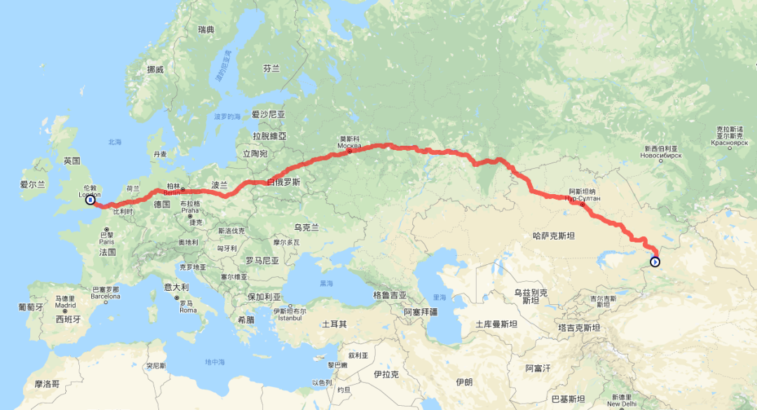 中国到欧洲卡航运输